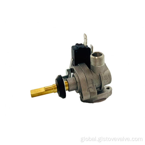 Micro Switch Valve For Stove Built in aluminum burner valve with microswitch Factory